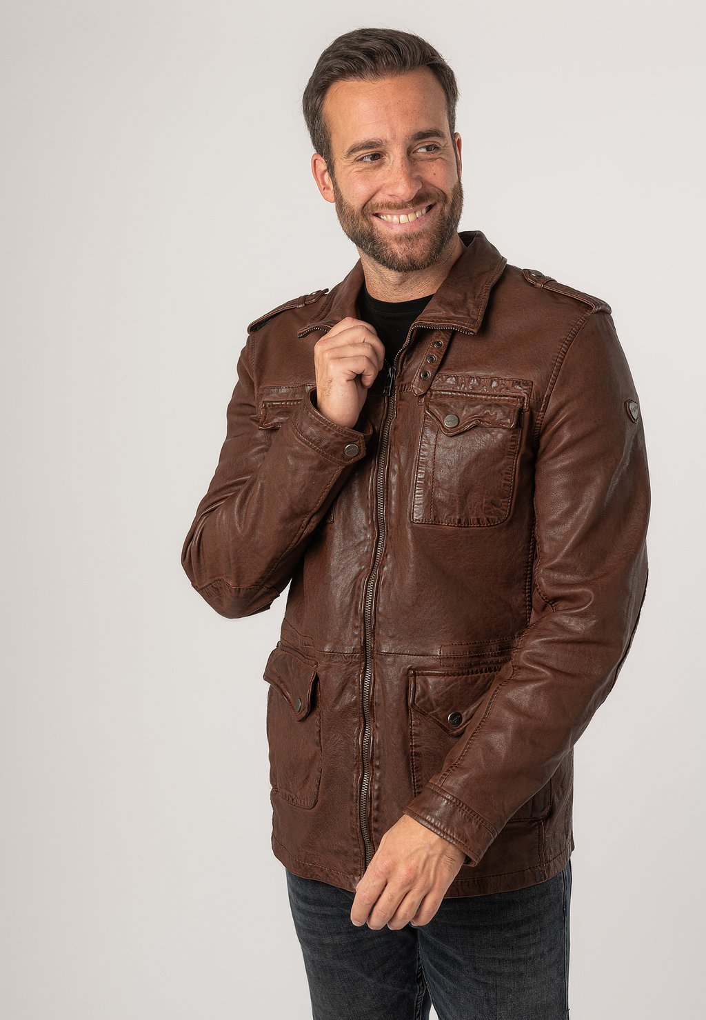 Кожаная куртка Mauritius, светло-коричневый
Кожаная куртка Mauritius, светло-коричневый