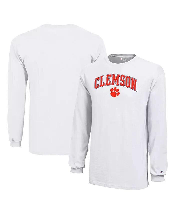 Футболка с длинным рукавом и логотипом Clemson Tigers Arch Over для больших мальчиков и девочек Champion
Футболка с длинным рукавом и логотипом Clemson Tigers Arch Over для больших мальчиков и девочек Champion