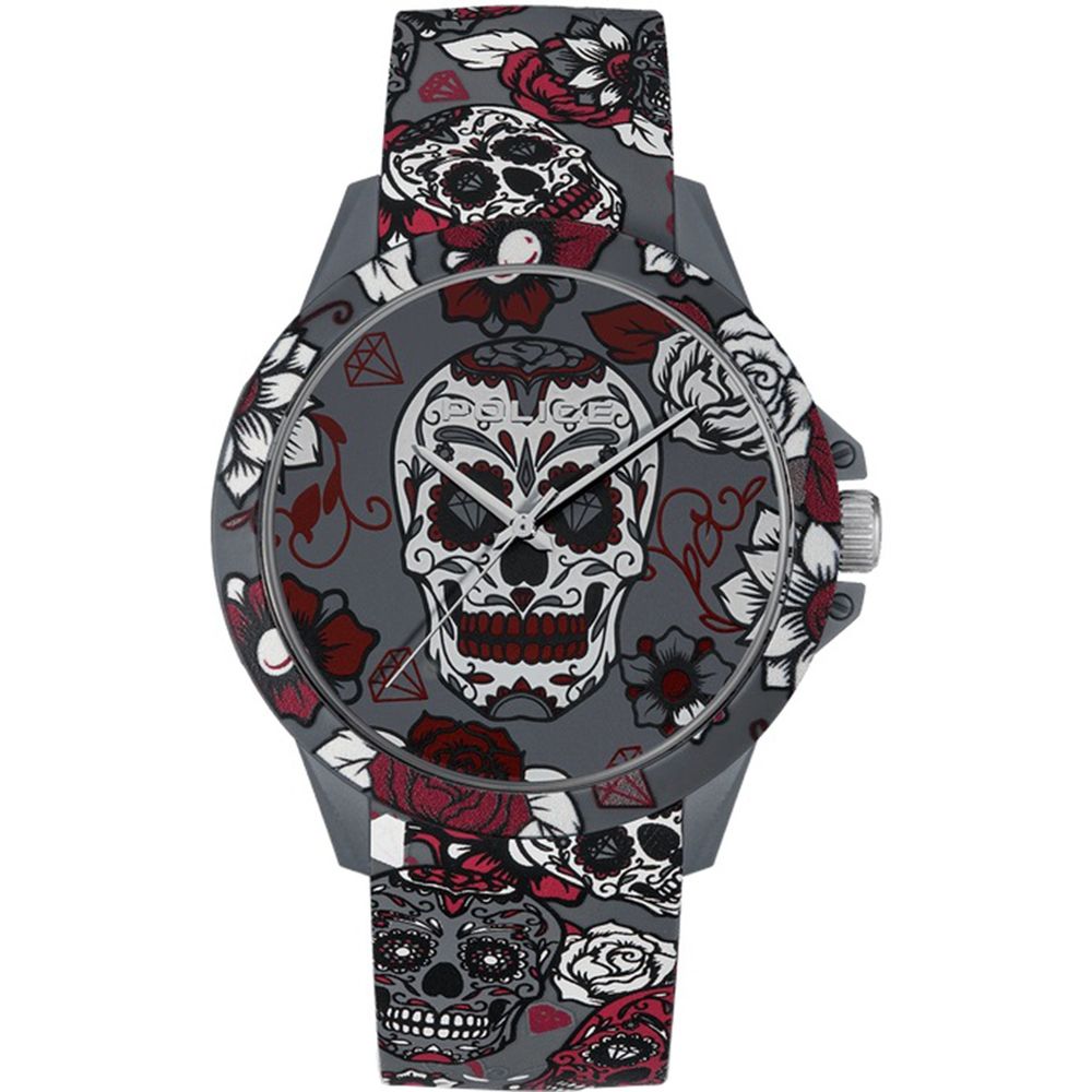 Серые силиконовые часы The Police
Серые силиконовые часы The Police