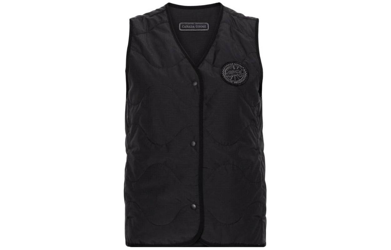 Canada Goose Стеганый жилет с логотипом, Black
Canada Goose Стеганый жилет с логотипом, Black
