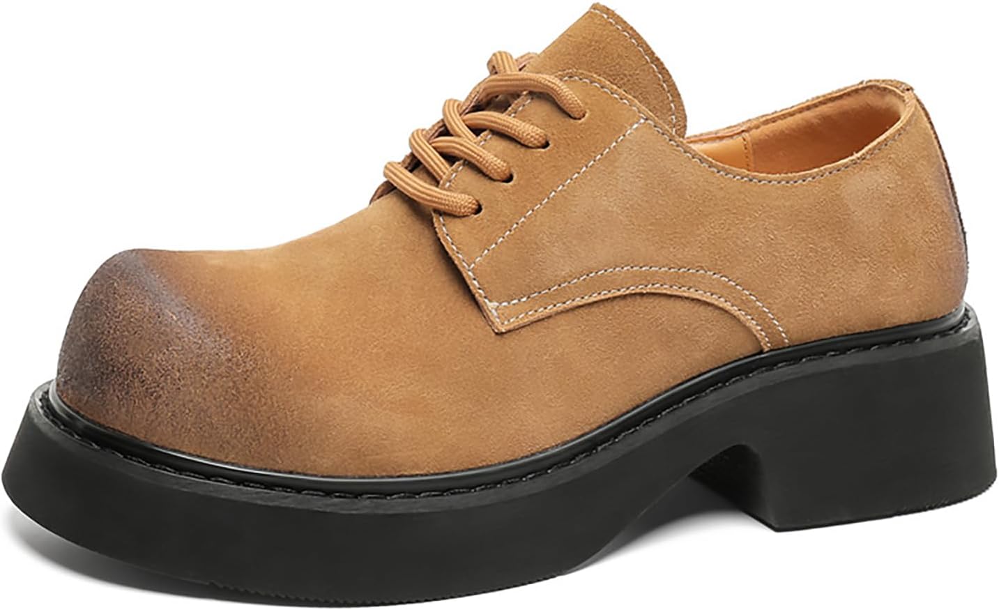 Мужские британские оксфорды на массивной платформе, замшевая кожа, большой круглый носок, массивный каблук, нескользящая подошва, дерби, повседневные туфли с шнуровкой для делового и официального офисного стиля Bwseobg, хаки
Мужские британские оксфорды на массивной платформе, замшевая кожа, большой круглый носок, массивный каблук, нескользящая подошва, дерби, повседневные туфли с шнуровкой для делового и официального офисного стиля Bwseobg, хаки