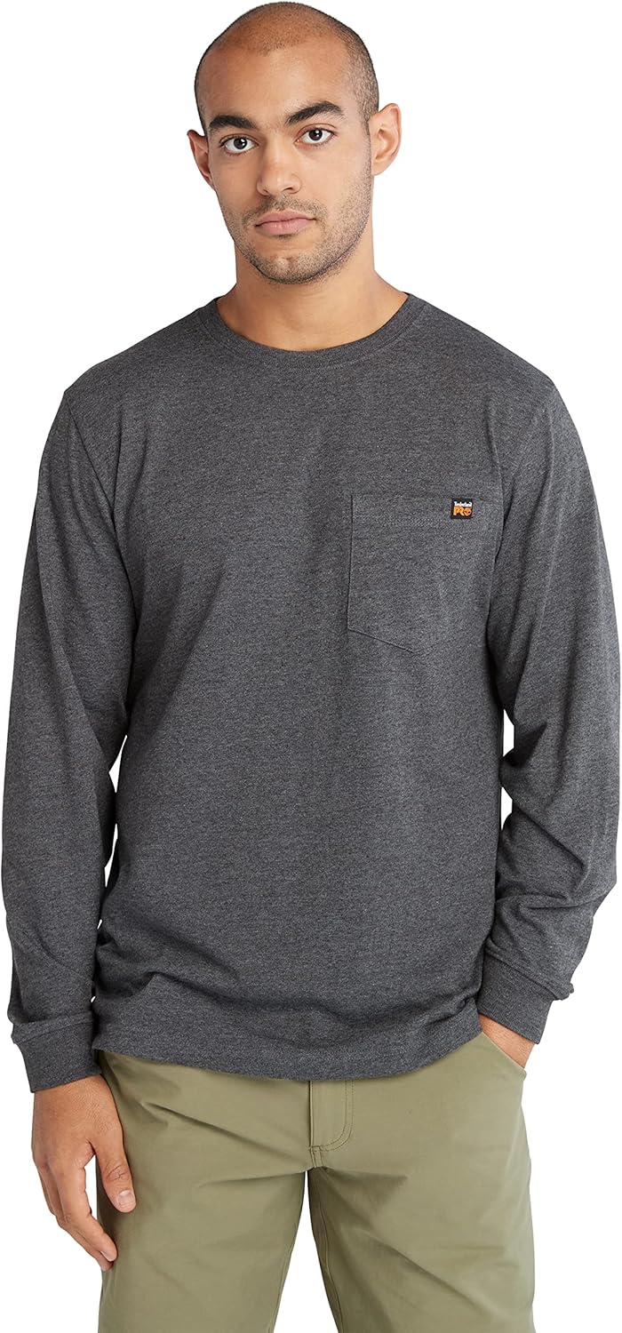 Футболка Timberland унисекс-взрослая Core Pocket с длинным рукавом. Снаряжение для активного отдыха., Deepest Grey Heather
Футболка Timberland унисекс-взрослая Core Pocket с длинным рукавом. Снаряжение для активного отдыха., Deepest Grey Heather