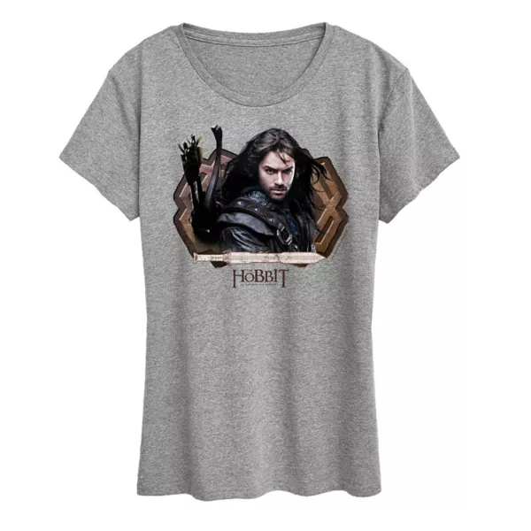 Женская футболка с принтом «Хоббит» Licensed Character, серый
Женская футболка с принтом «Хоббит» Licensed Character, серый
