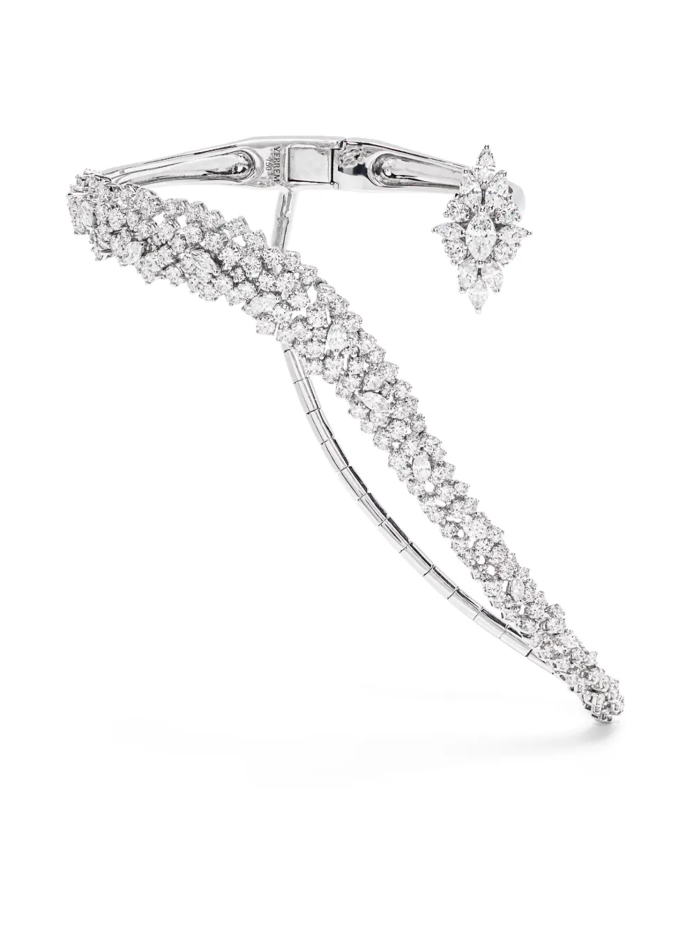 Браслет из белого золота с бриллиантами Yeprem, серебряный
Браслет из белого золота с бриллиантами Yeprem, серебряный