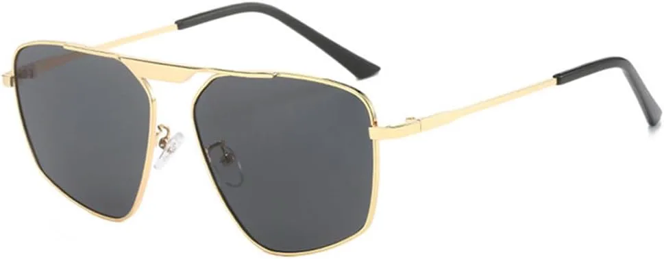 Ретро металлические многоугольные солнцезащитные очки для женщин, модные очки цвета шампанского, солнцезащитные очки UV400 для мужчин HYYZZC, Golden Grey
Ретро металлические многоугольные солнцезащитные очки для женщин, модные очки цвета шампанского, солнцезащитные очки UV400 для мужчин HYYZZC, Golden Grey