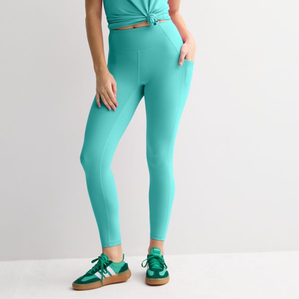 Женские ультрарастягивающиеся ребристые 7/8 леггинсы в обычных и больших размерах Tek Gear, цвет solomon sea
Женские ультрарастягивающиеся ребристые 7/8 леггинсы в обычных и больших размерах Tek Gear, цвет solomon sea