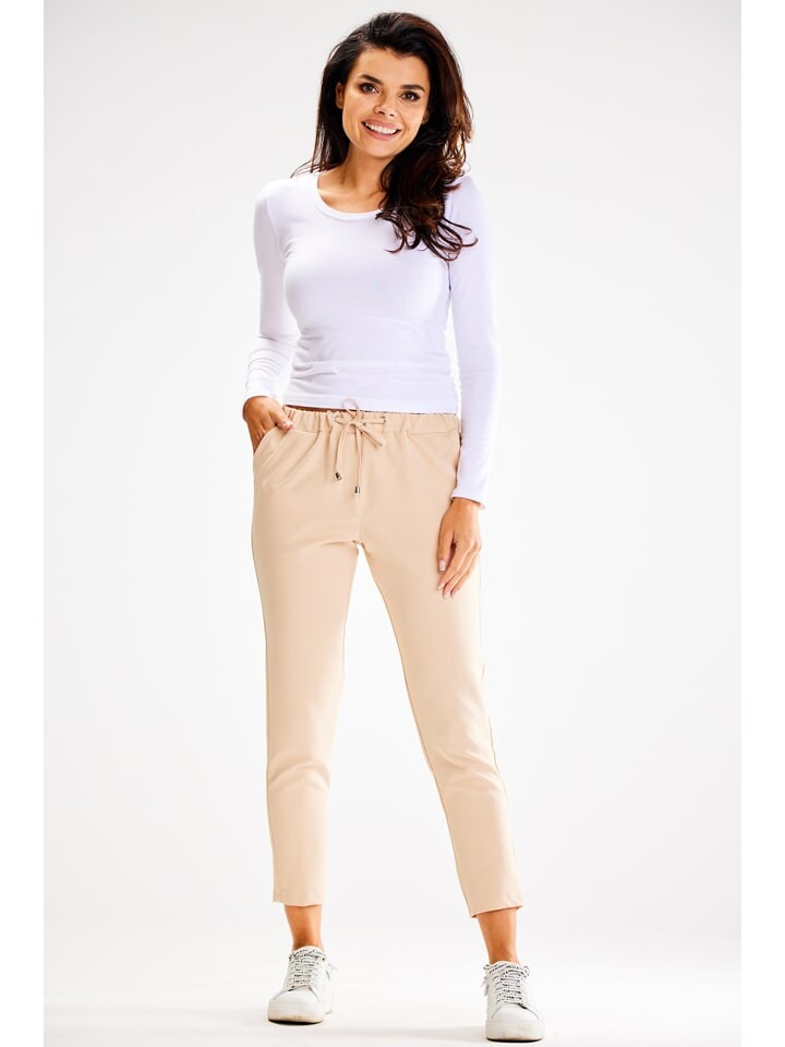 Тканевые брюки Awama, бежевый
Тканевые брюки Awama, бежевый