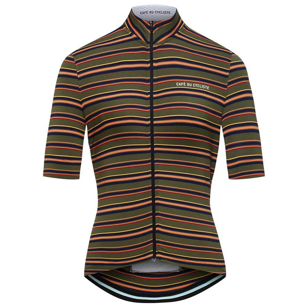 Джерси с коротким рукавом Café Du Cycliste Francine, зеленый
Джерси с коротким рукавом Café Du Cycliste Francine, зеленый