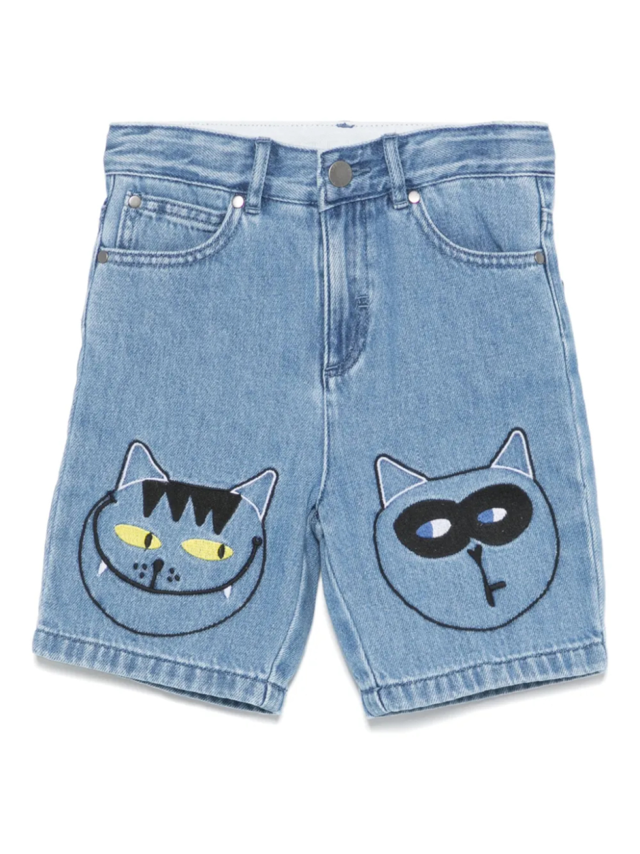 Детские джинсовые шорты с вышивкой Stella McCartney Stella McCartney Kids, синий
Детские джинсовые шорты с вышивкой Stella McCartney Stella McCartney Kids, синий
