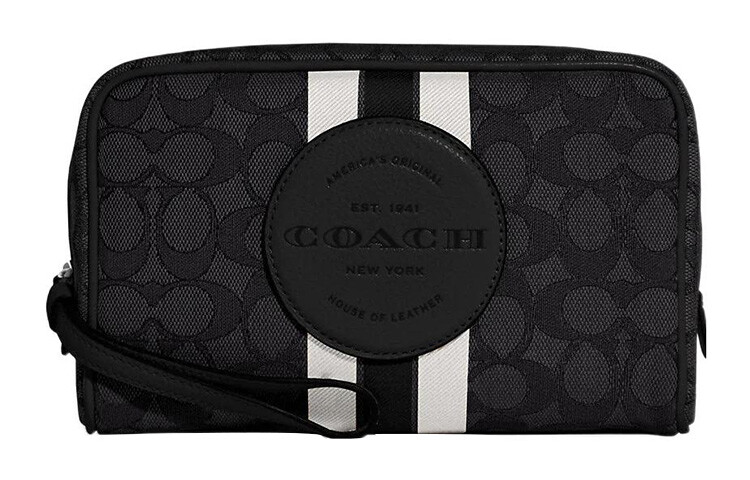 COACH Женское Косметичка Dempsey, Black 
COACH Женское Косметичка Dempsey, Black