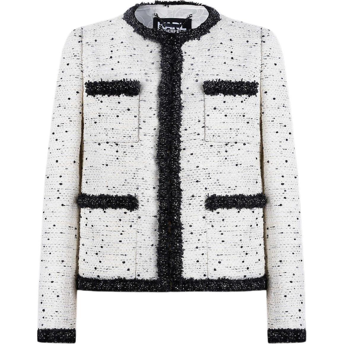 KARL LAGERFELD / Karl Lagerfeld Jeans Куртка KARL LAGERFELD женская белая, White 
KARL LAGERFELD / Karl Lagerfeld Jeans Куртка KARL LAGERFELD женская белая, White