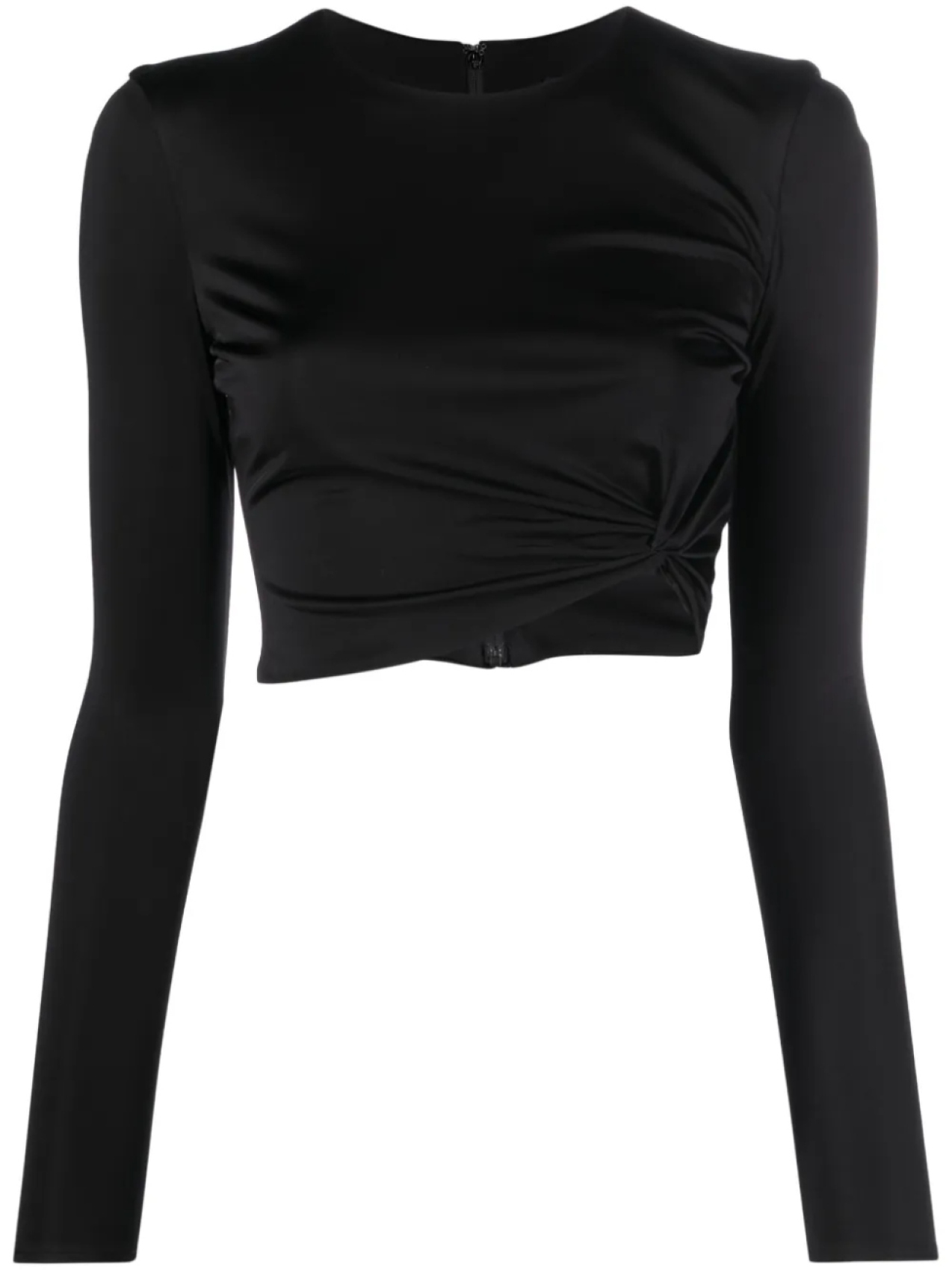 Versace укороченный топ со сборками, черный
Versace укороченный топ со сборками, черный