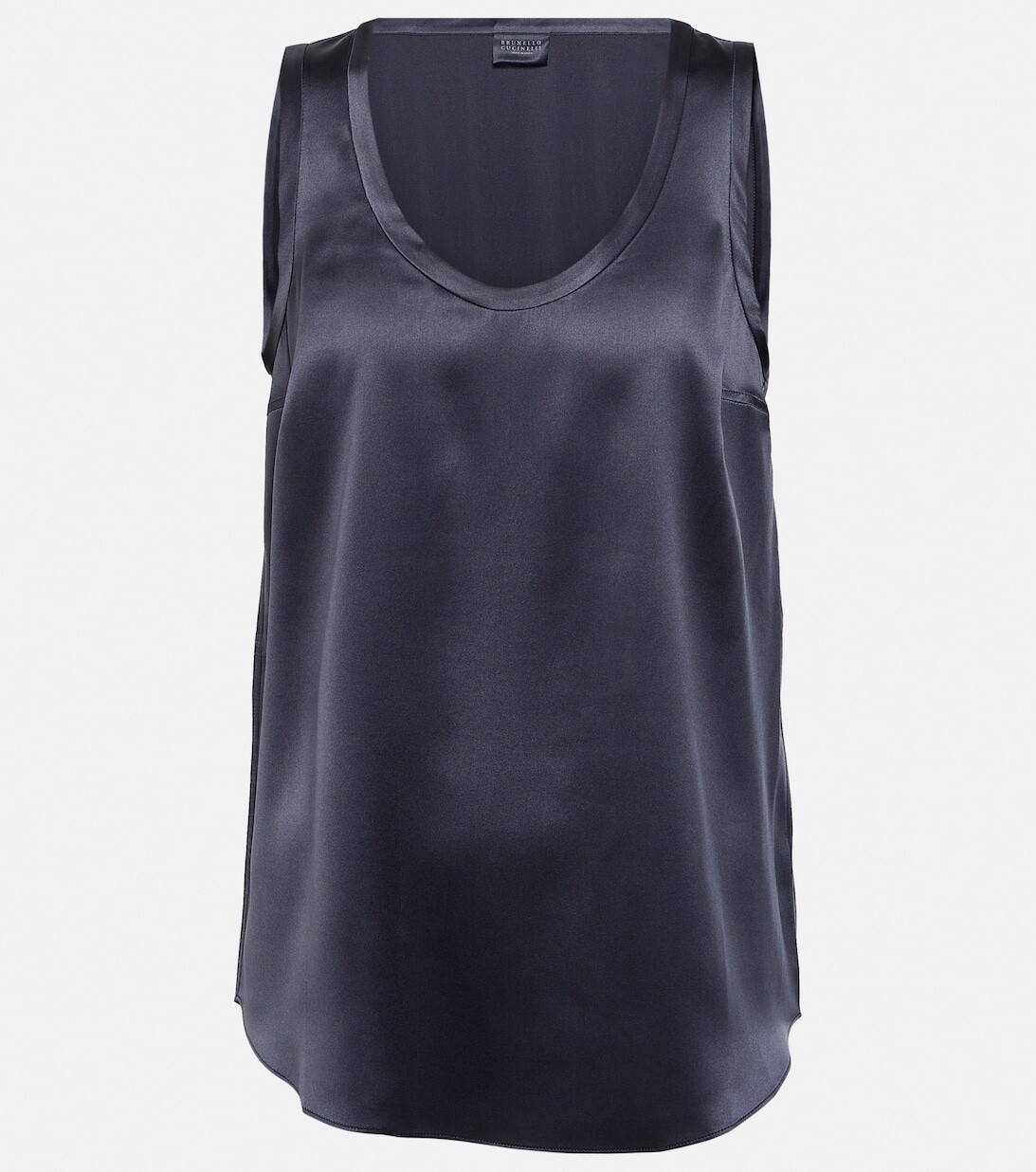 Майка из смесового шелка BRUNELLO CUCINELLI, синий
Майка из смесового шелка BRUNELLO CUCINELLI, синий