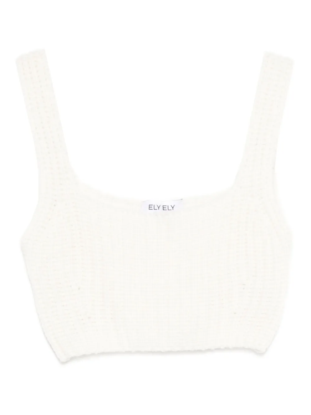 Топ в рубчик Ely Ely, белый
Топ в рубчик Ely Ely, белый