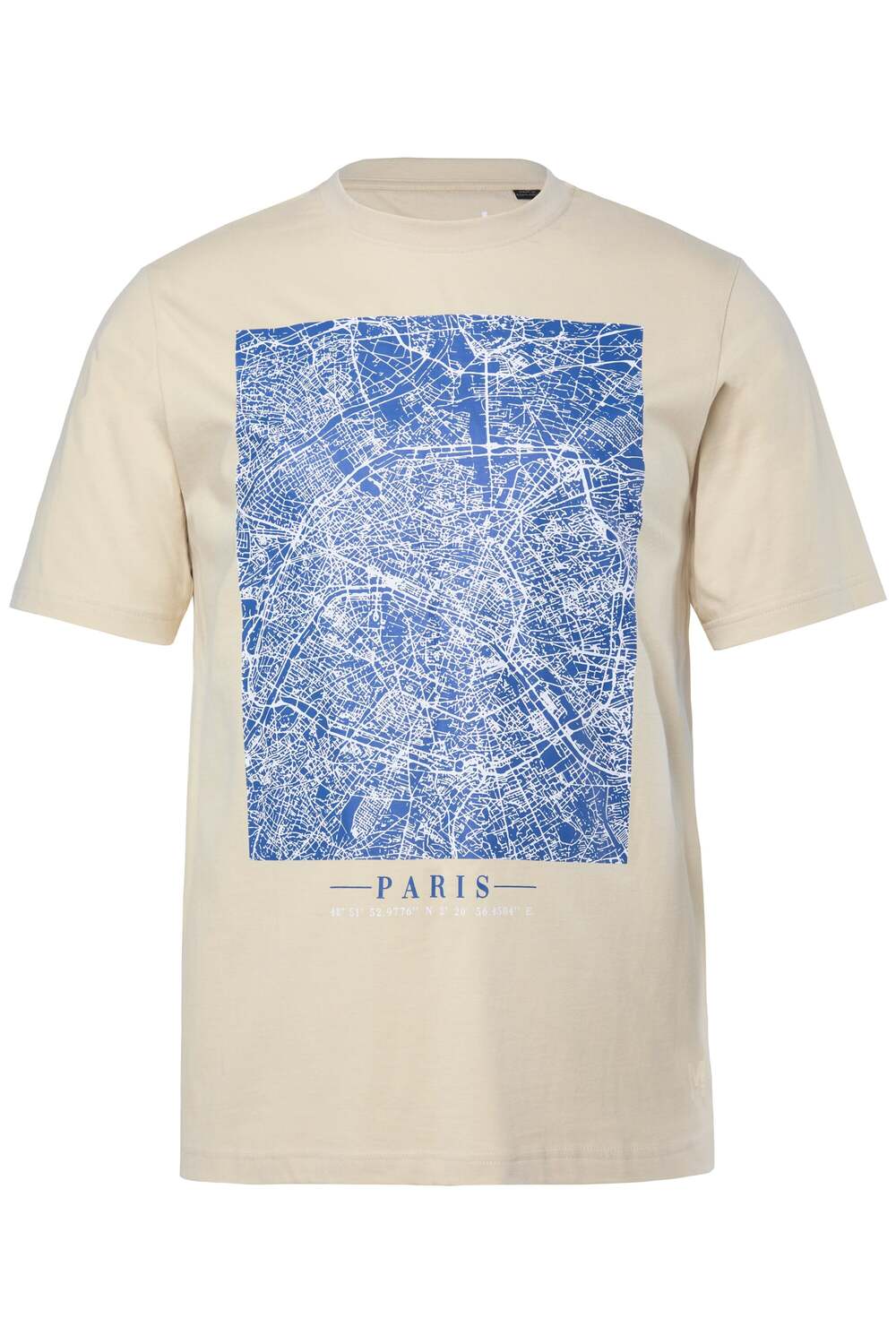 Men Plus Футболка в темно-бежевом и синем цветах
Men Plus Футболка в темно-бежевом и синем цветах