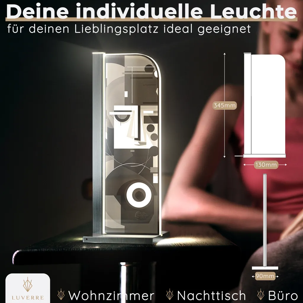 Настольная лампа LUVERRE, серый
Настольная лампа LUVERRE, серый