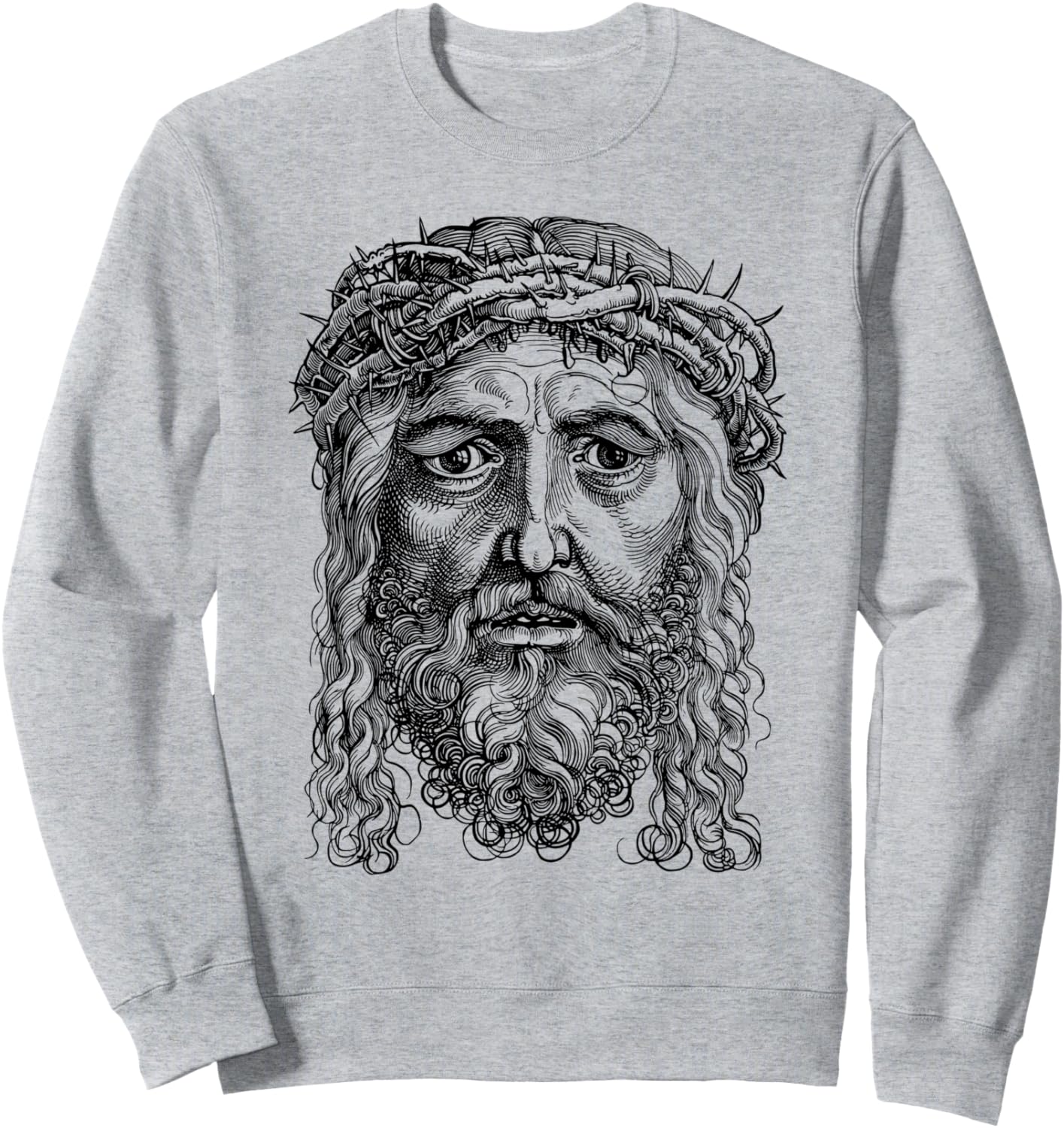 Христианская толстовка с изображением Иисуса Христа, клоуна, шипа и грустного лица Work Tees, серый
Христианская толстовка с изображением Иисуса Христа, клоуна, шипа и грустного лица Work Tees, серый