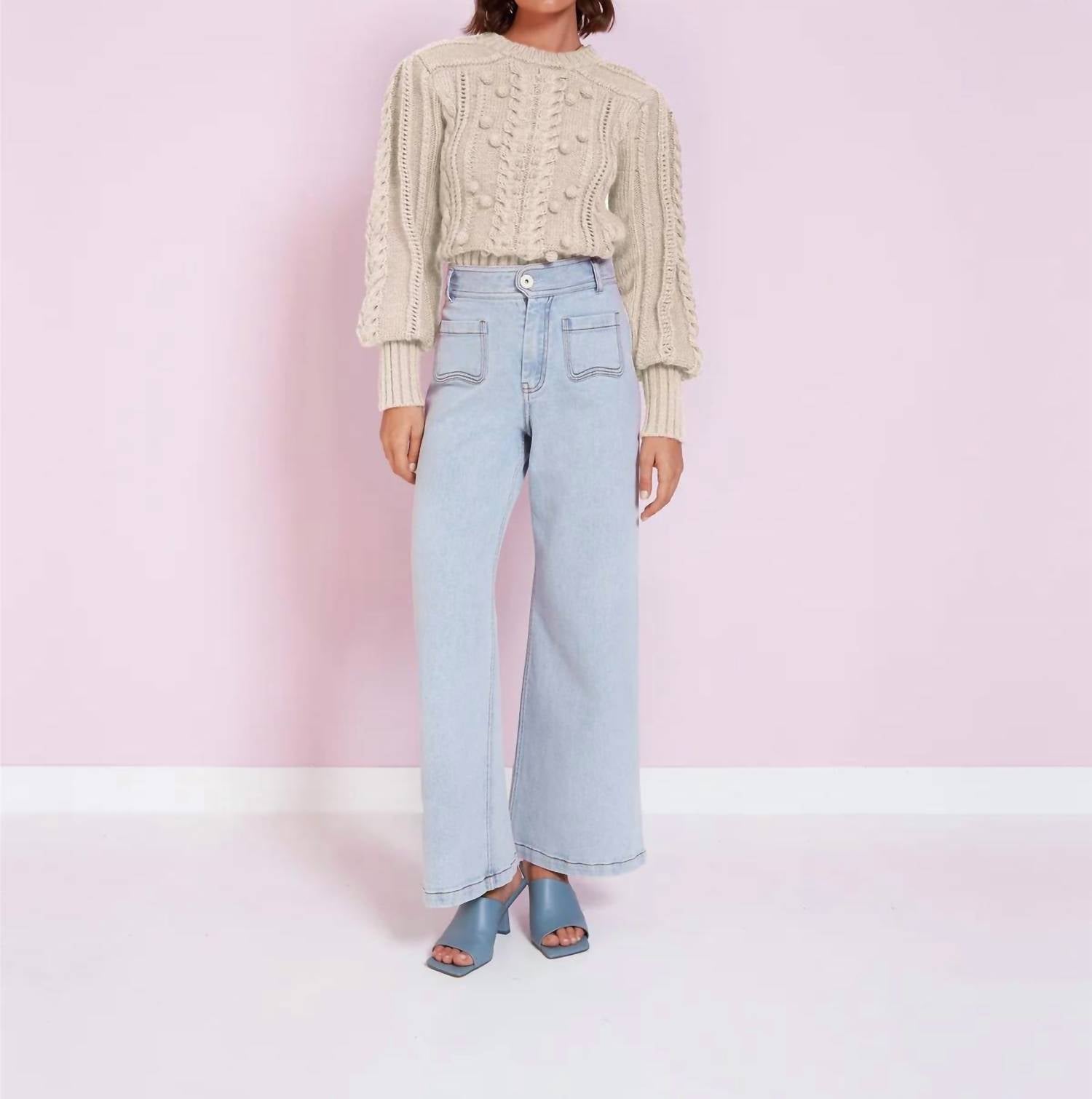 Свитер Lea цвета экрю MAGALI PASCAL, цвет ecru 
Свитер Lea цвета экрю MAGALI PASCAL, цвет ecru