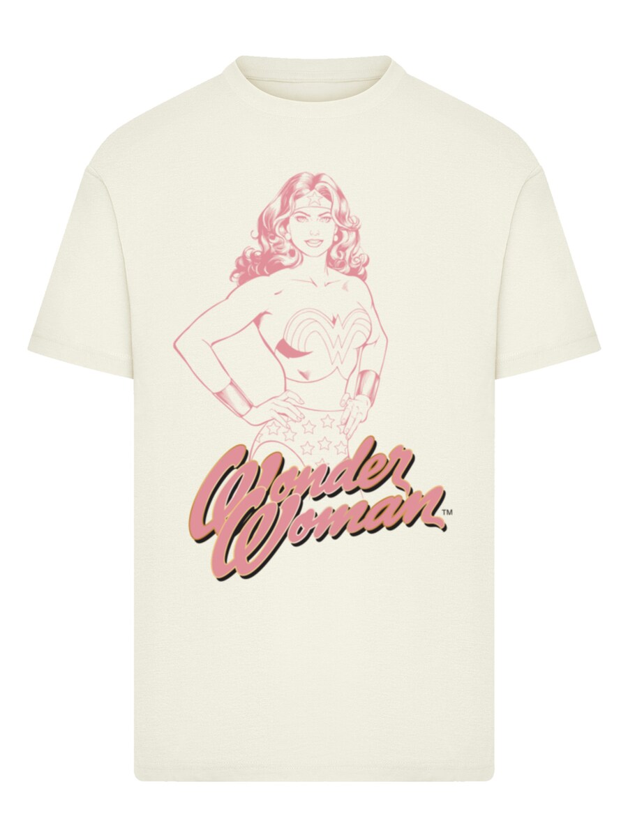 Рубашка F4NT4STIC Wonder Woman Pink Outline, песочный
Рубашка F4NT4STIC Wonder Woman Pink Outline, песочный