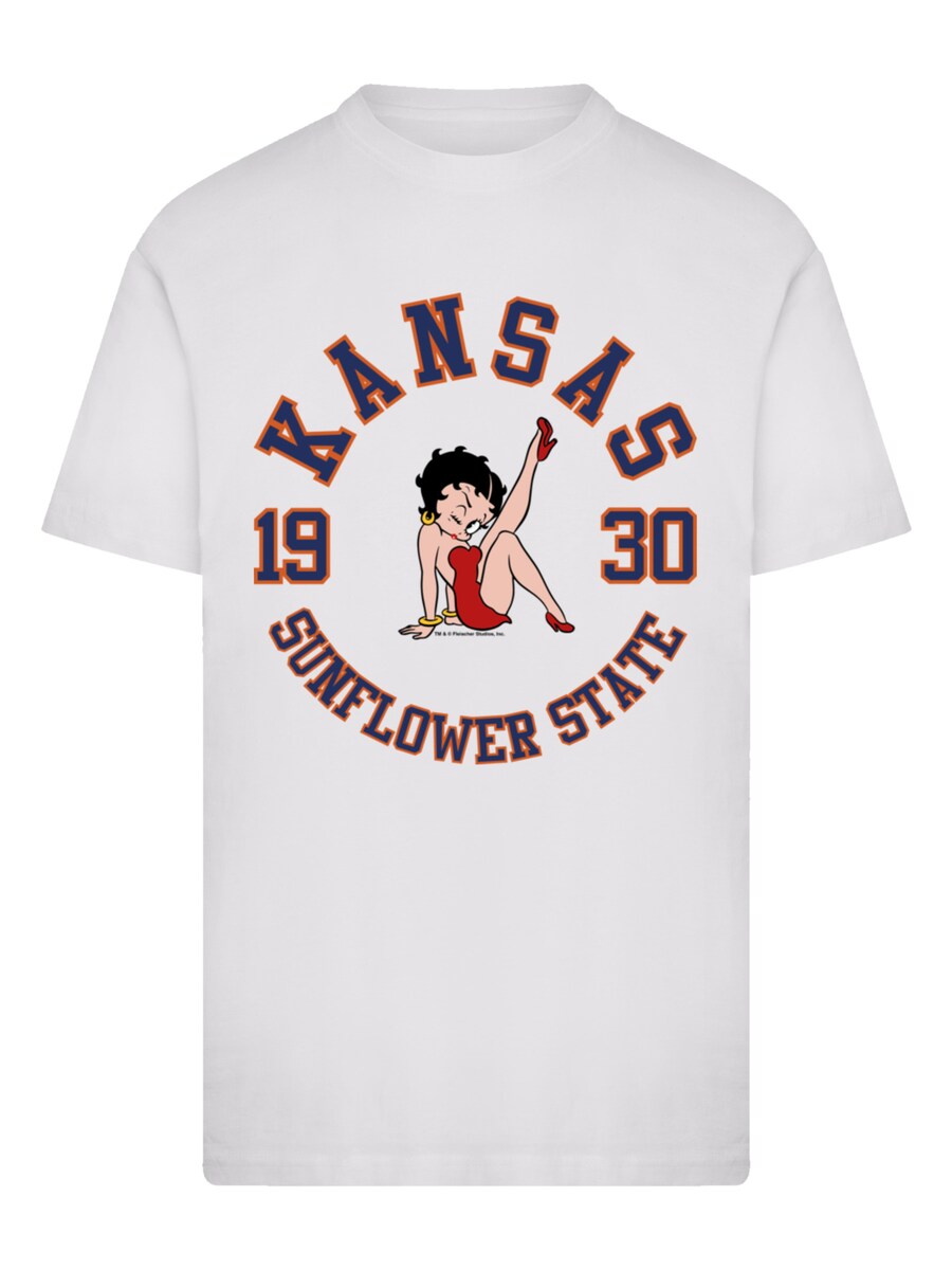 Рубашка F4NT4STIC Betty Boop Kansas Sunflower State, белый
Рубашка F4NT4STIC Betty Boop Kansas Sunflower State, белый