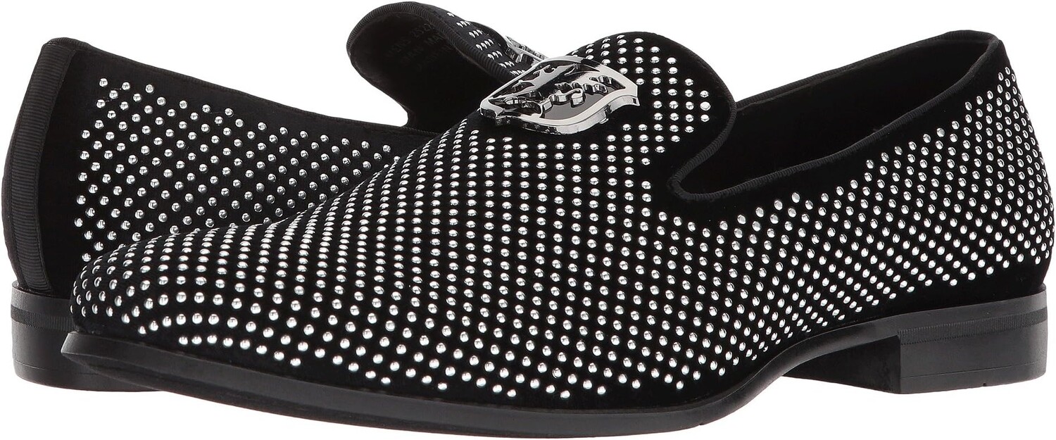 Лоферы Swagger Studded Ornament Loafer Stacy Adams, цвет Black/Silver
Лоферы Swagger Studded Ornament Loafer Stacy Adams, цвет Black/Silver