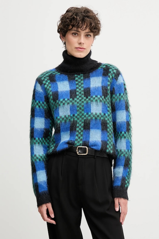 Свитер из смесовой шерсти Sandro Ferrone, синий
Свитер из смесовой шерсти Sandro Ferrone, синий