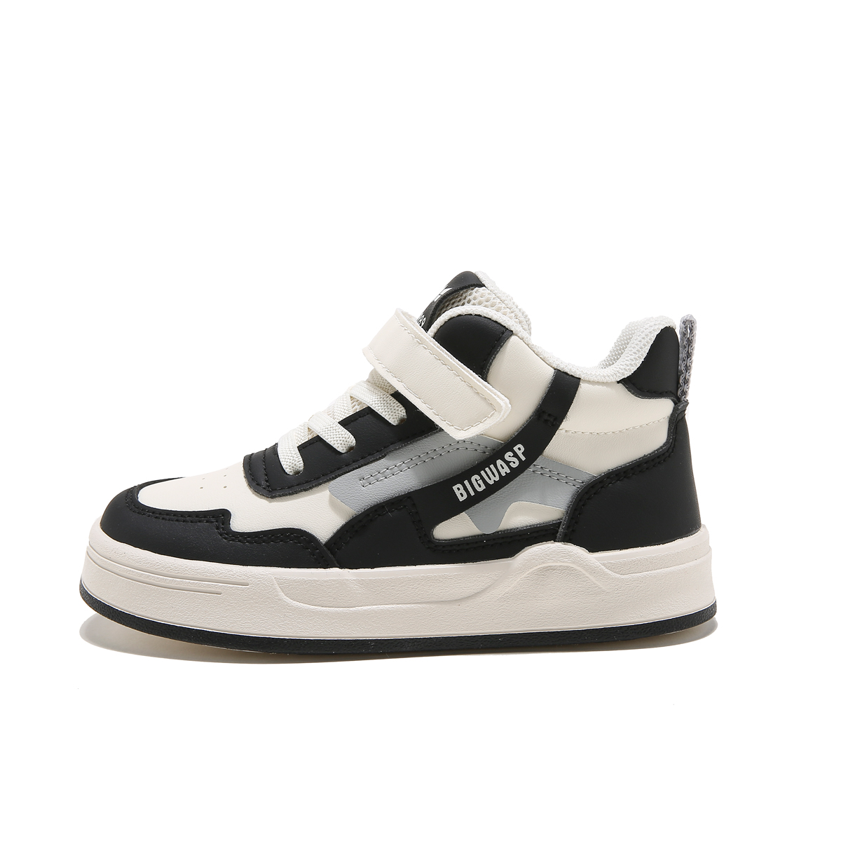 Нескользящие, износостойкие, дышащие высокие детские кроссовки для скейтбординга BIG WASP, бежевый/черный
Нескользящие, износостойкие, дышащие высокие детские кроссовки для скейтбординга BIG WASP, бежевый/черный