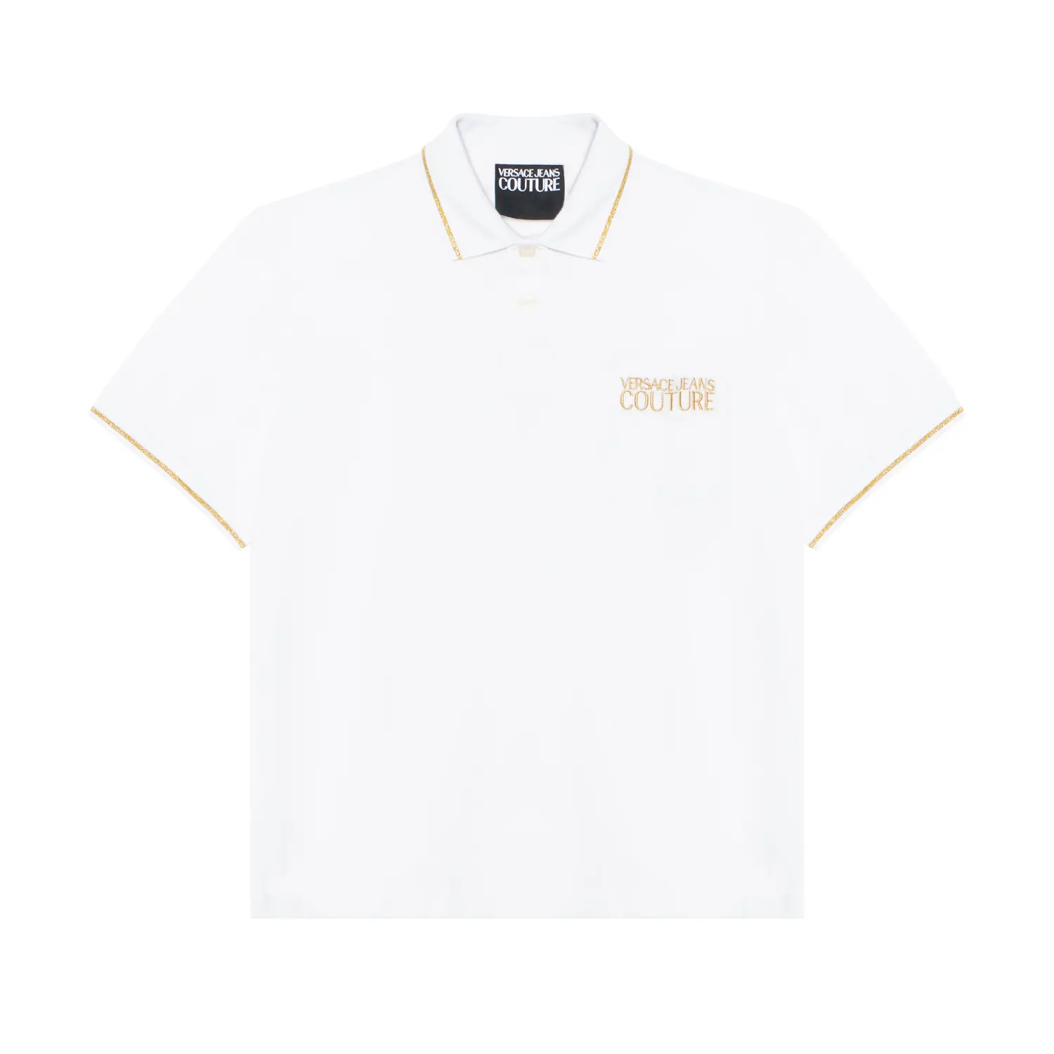 VERSACE JEANS COUTURE Футболка поло с золотой отделкой логотипа
VERSACE JEANS COUTURE Футболка поло с золотой отделкой логотипа