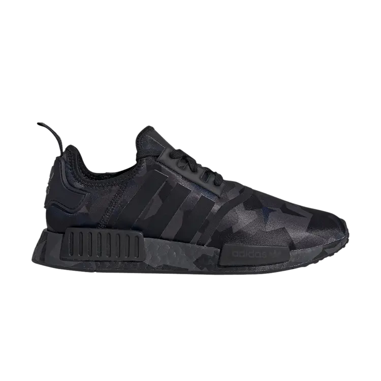 Кроссовки adidas NMD_R1 'Fractal Camo - Black', черный 
Кроссовки adidas NMD_R1 'Fractal Camo - Black', черный