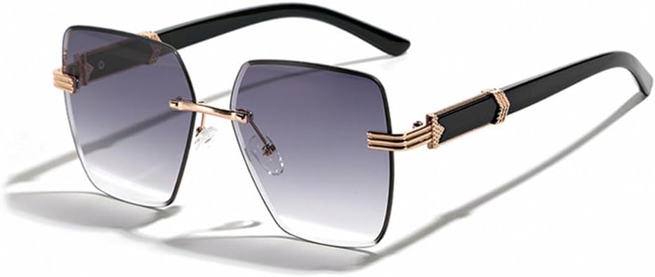 Солнцезащитные очки с градиентным покрытием для женщин и мужчин, для активного отдыха, с защитой от УФ-излучения, большие, без оправы, для водителей HCPIHF, C4 Gray Gradient
Солнцезащитные очки с градиентным покрытием для женщин и мужчин, для активного отдыха, с защитой от УФ-излучения, большие, без оправы, для водителей HCPIHF, C4 Gray Gradient