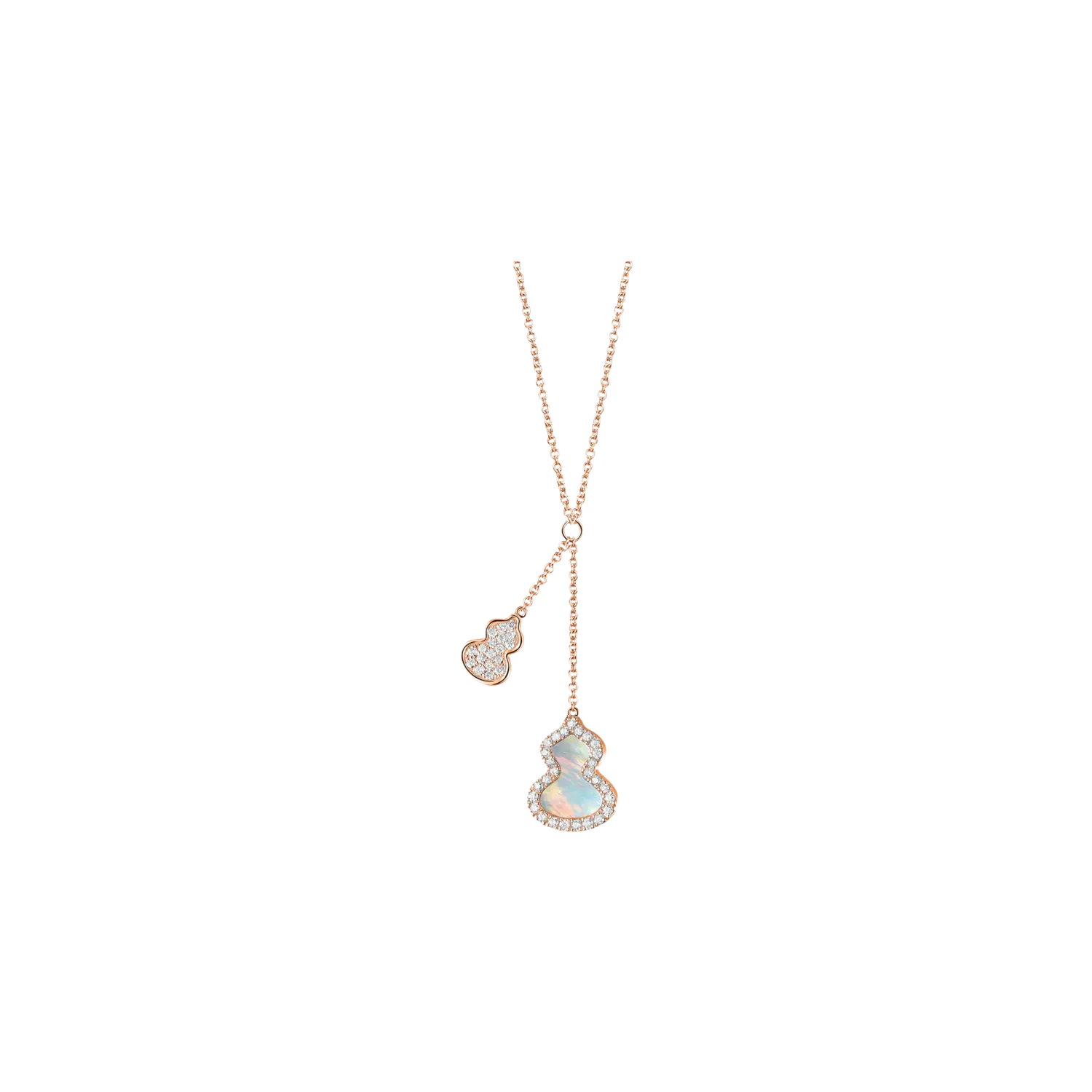 Колье Qeelin Wulu из розового золота с бриллиантами и перламутром
Колье Qeelin Wulu из розового золота с бриллиантами и перламутром