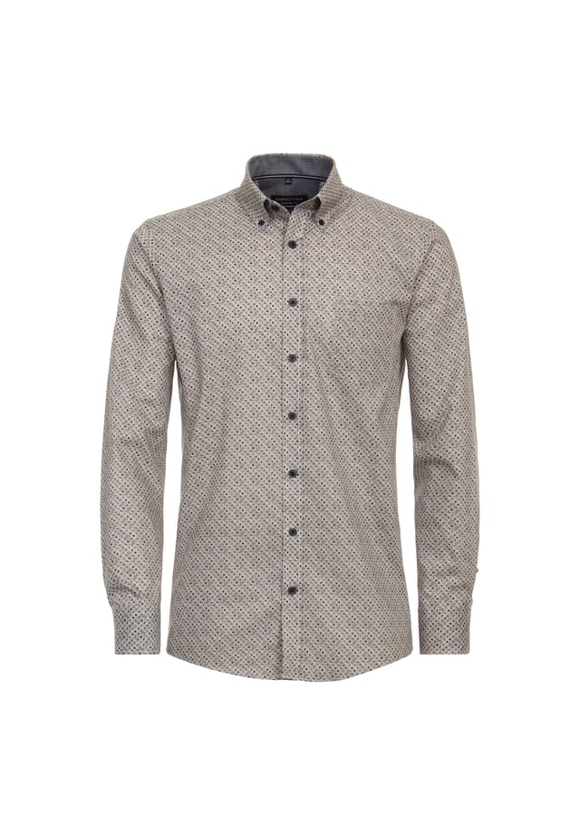 Повседневная рубашка с принтом удобная посадка Casamoda, коричневый
Повседневная рубашка с принтом удобная посадка Casamoda, коричневый