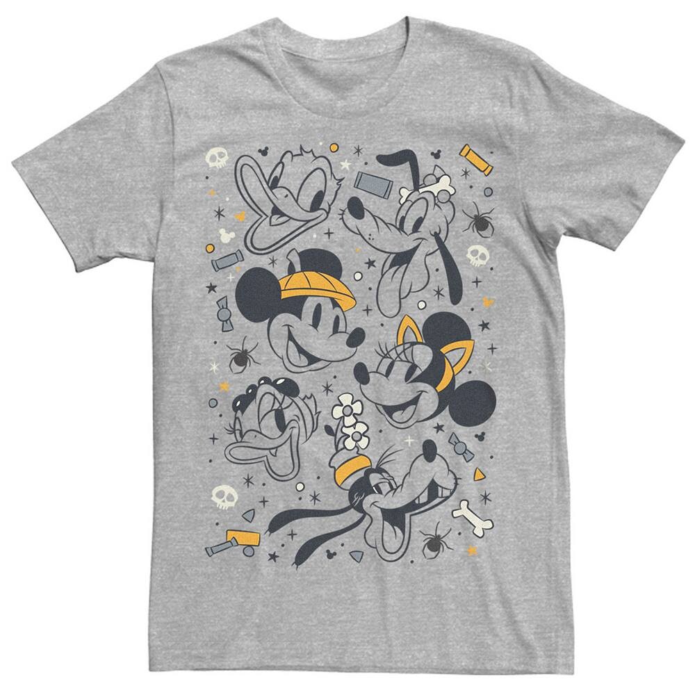 Футболка с рисунком Big & Tall Mickey Mouse And Friends Halloween Heads Licensed Character, цвет Athletic Heather
Футболка с рисунком Big & Tall Mickey Mouse And Friends Halloween Heads Licensed Character, цвет Athletic Heather