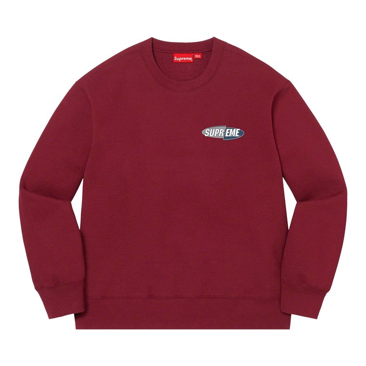 Толстовка Supreme 212 Crewneck Cardinal, красный 
Толстовка Supreme 212 Crewneck Cardinal, красный