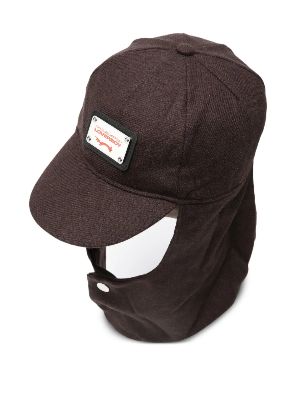 Бейсболка-клапан с логотипом Charles Jeffrey Loverboy, коричневый
Бейсболка-клапан с логотипом Charles Jeffrey Loverboy, коричневый