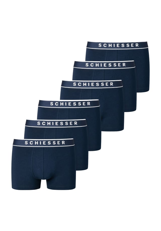 Шорты в упаковке 6 шт. - серия "95/5" с логотипом на поясе s-xxl Schiesser, синий
Шорты в упаковке 6 шт. - серия "95/5" с логотипом на поясе s-xxl Schiesser, синий