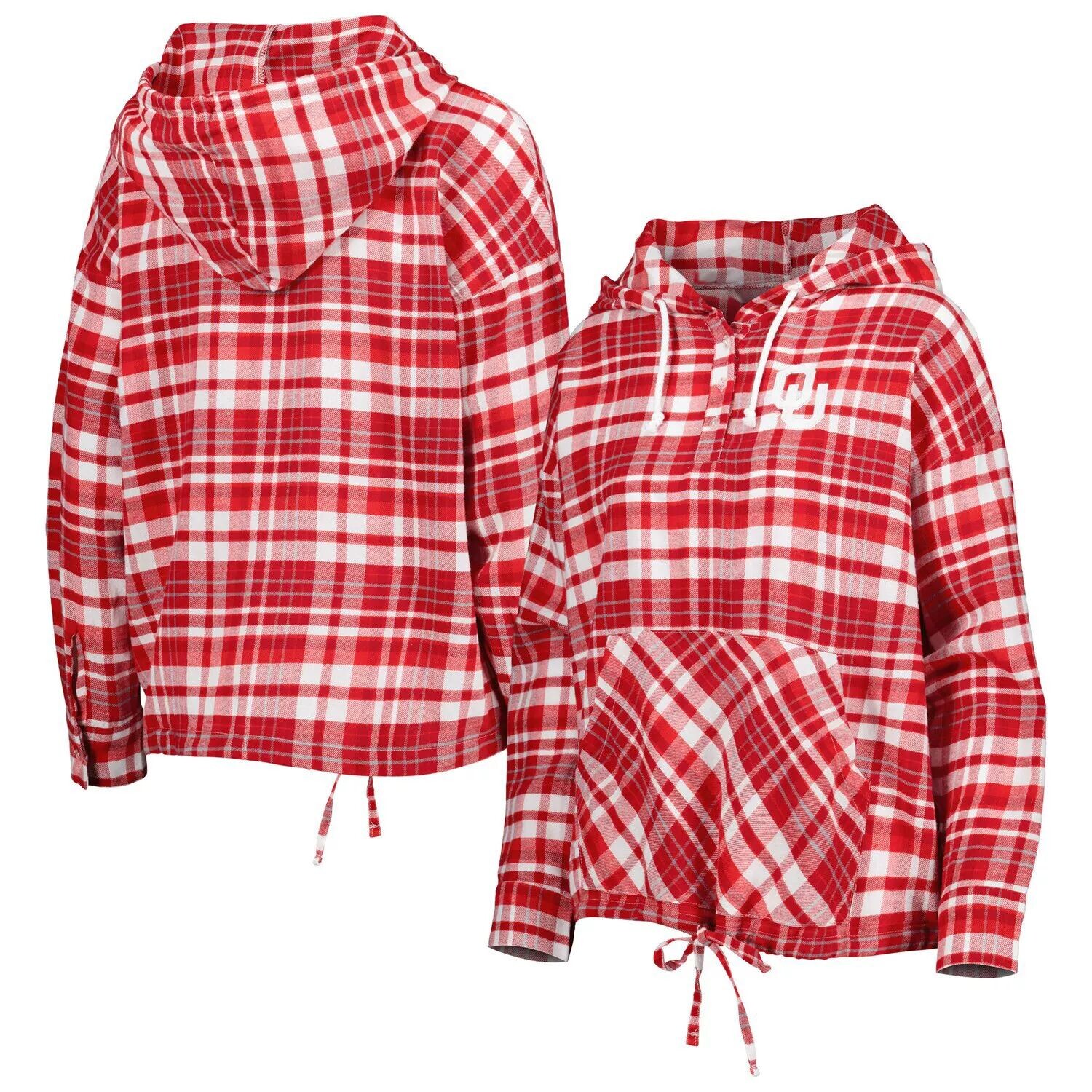 Женский клетчатый пуловер с капюшоном Concepts Sport Crimson Oklahoma Earlys Mainstay
Женский клетчатый пуловер с капюшоном Concepts Sport Crimson Oklahoma Earlys Mainstay