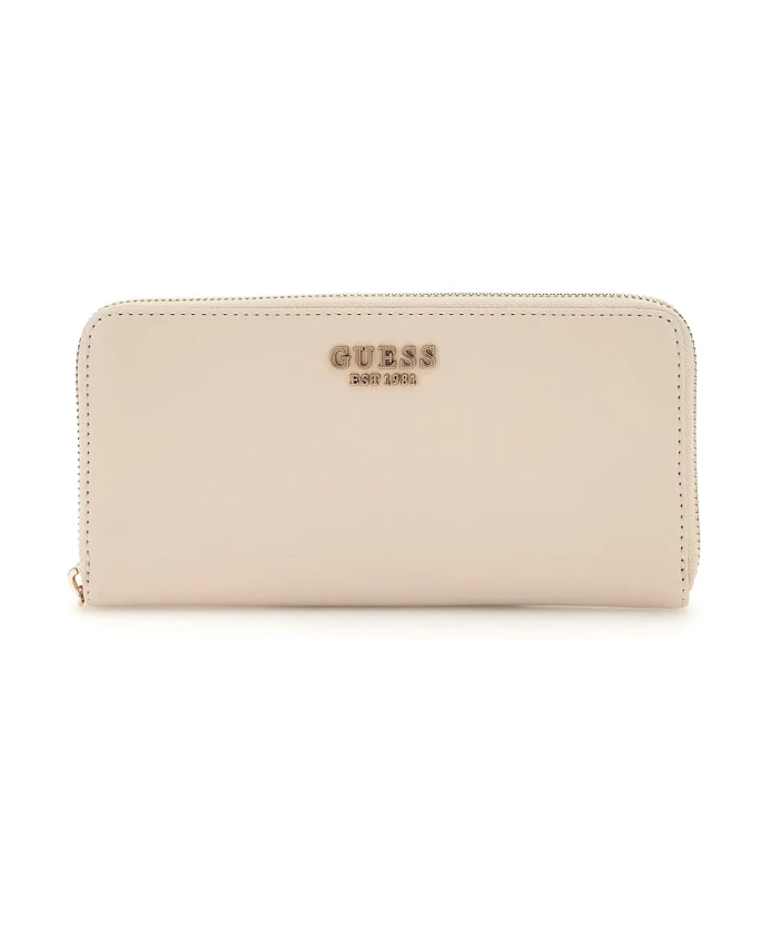 Маленький кошелек Laurel на молнии Guess, белый
Маленький кошелек Laurel на молнии Guess, белый