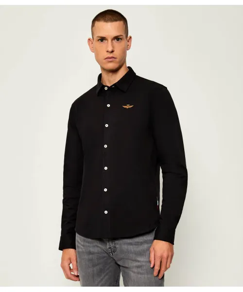 Рубашка Regular fit Aeronautica Militare, черный
Рубашка Regular fit Aeronautica Militare, черный