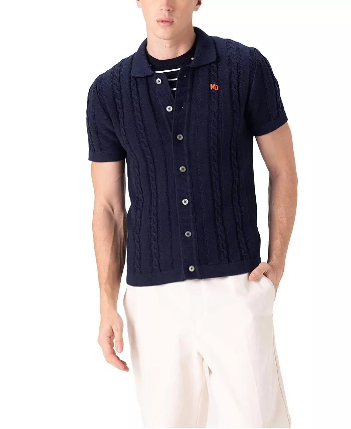 Мужской джемпер JC Polo с узором "косичка" Members Only, синий
Мужской джемпер JC Polo с узором "косичка" Members Only, синий