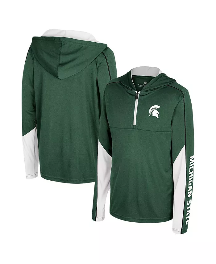 Зеленая худи с молнией до четверти Michigan State Spartans Hansel для подростков Colosseum
Зеленая худи с молнией до четверти Michigan State Spartans Hansel для подростков Colosseum