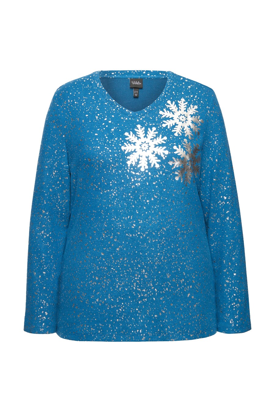 Свитер Ulla Popken Sweatshirt, синий 
Свитер Ulla Popken Sweatshirt, синий