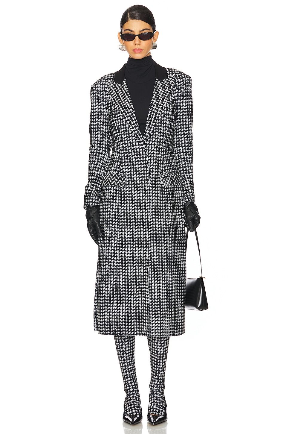 Однобортное пальто для верховой езды для мальчиков Norma Kamali, черный
Однобортное пальто для верховой езды для мальчиков Norma Kamali, черный