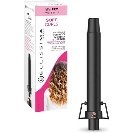 My Pro Imetec GT22 110 Аксессуар для мягких локонов для стайлера для завивки Twist & Style, 25 мм, утюг с подогревом, керамическое покрытие, температура 185°C, Bellissima
My Pro Imetec GT22 110 Аксессуар для мягких локонов для стайлера для завивки Twist & Style, 25 мм, утюг с подогревом, керамическое покрытие, температура 185°C, Bellissima