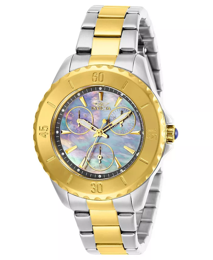 Женские часы Angel Quartz 3 Hand Gunmetal, модель 29112 Invicta, золотой
Женские часы Angel Quartz 3 Hand Gunmetal, модель 29112 Invicta, золотой