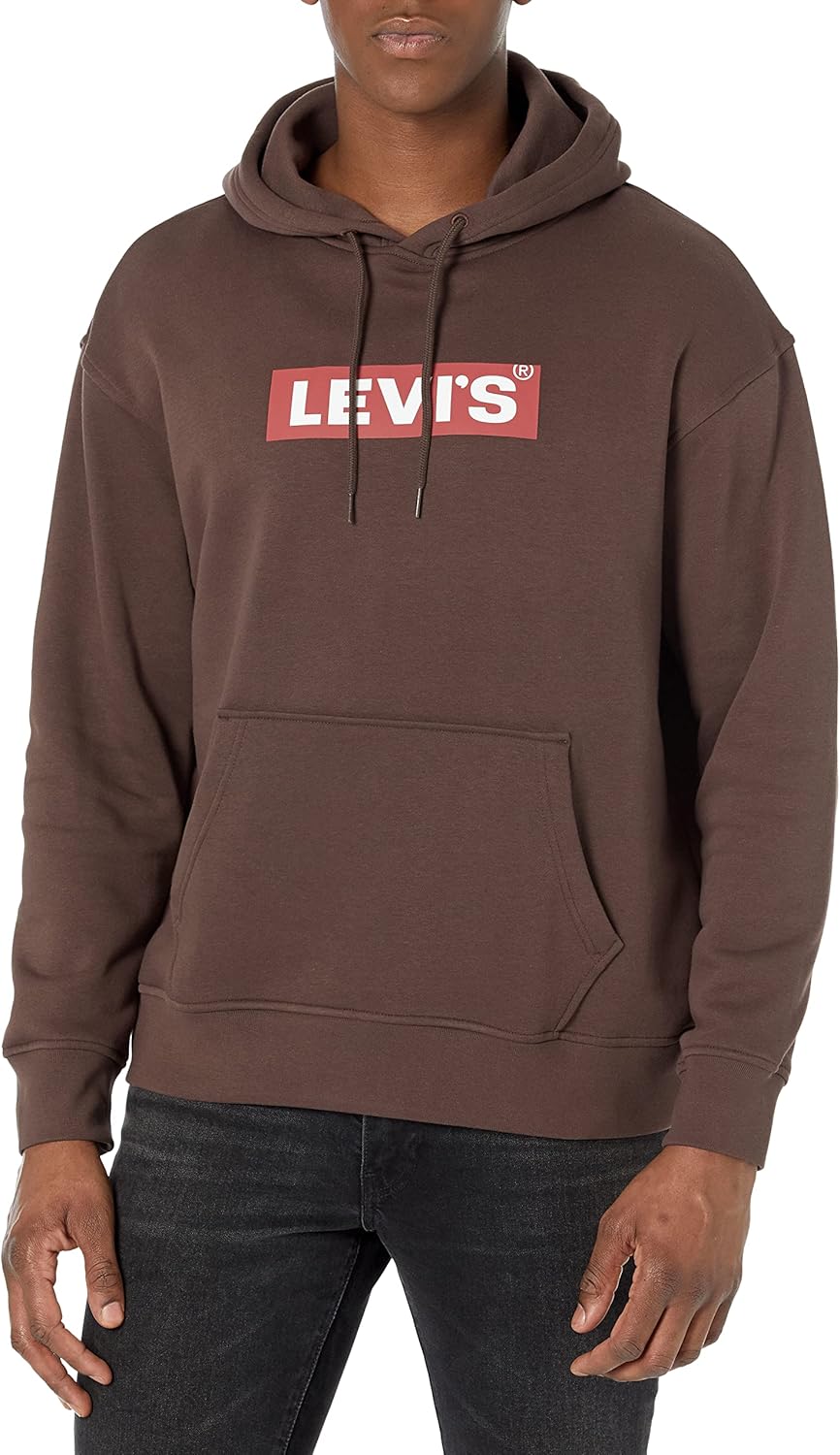 Мужская свободная толстовка с капюшоном Levi's с графическим принтом (также доступна в размерах Big и Tall), Hot Fudge
Мужская свободная толстовка с капюшоном Levi's с графическим принтом (также доступна в размерах Big и Tall), Hot Fudge