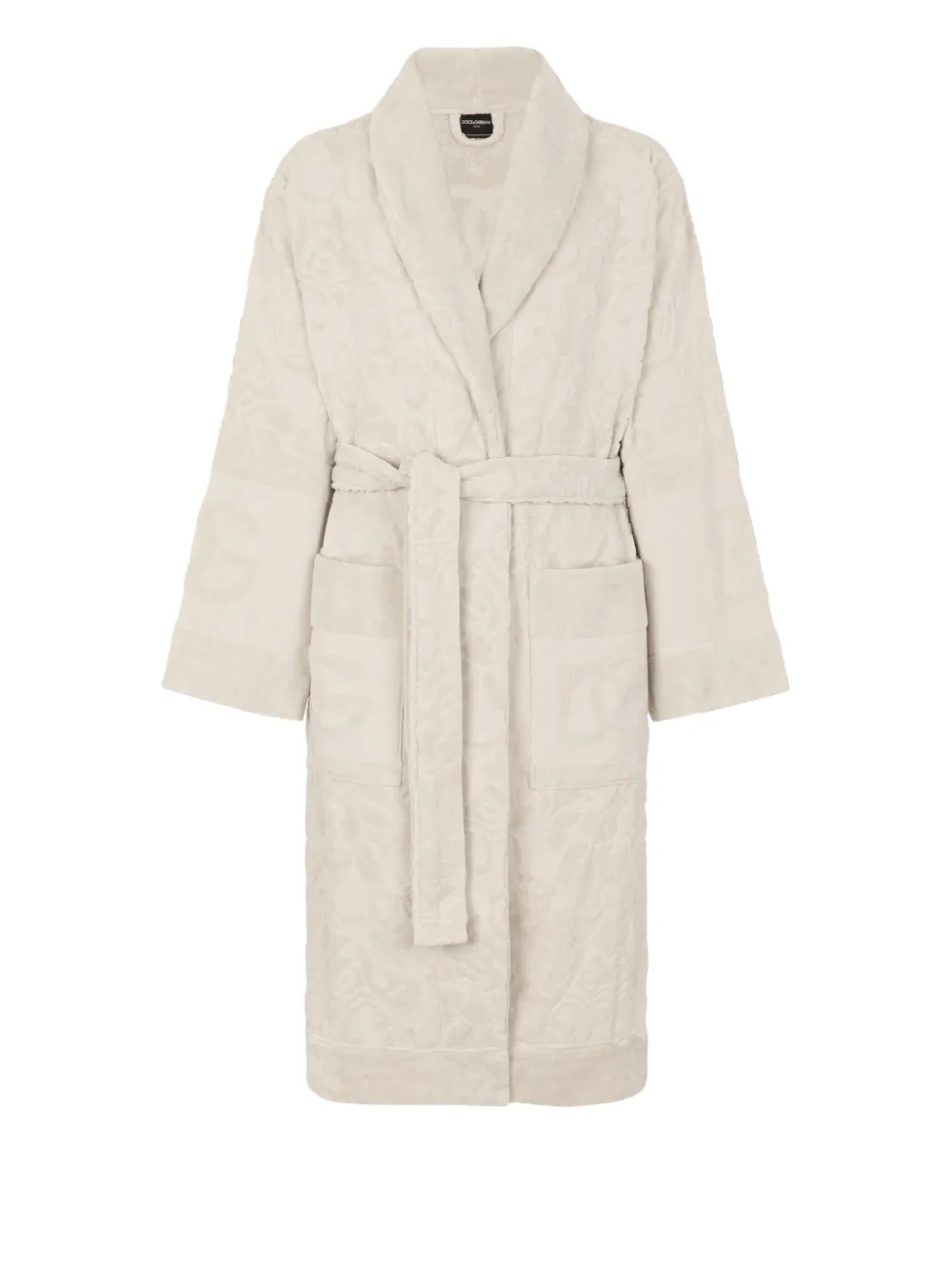 Халат с поясом DOLCE & GABBANA, нейтральный
Халат с поясом DOLCE & GABBANA, нейтральный