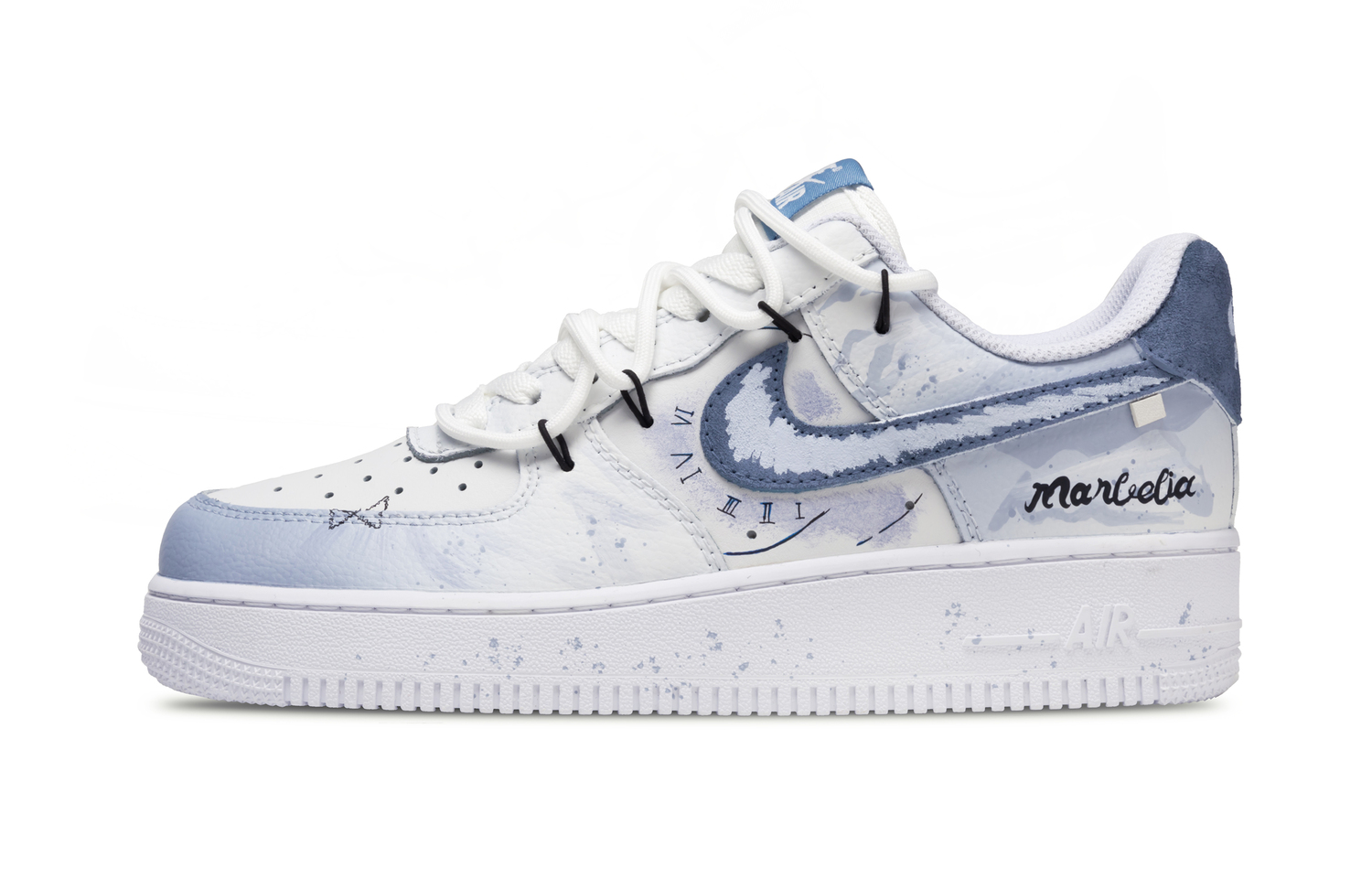Nike Кроссовки для скейтбординга Air Force 1 Light Shadow Flow Abrasion Resistant Low Top мужские бело-синие
Nike Кроссовки для скейтбординга Air Force 1 Light Shadow Flow Abrasion Resistant Low Top мужские бело-синие
