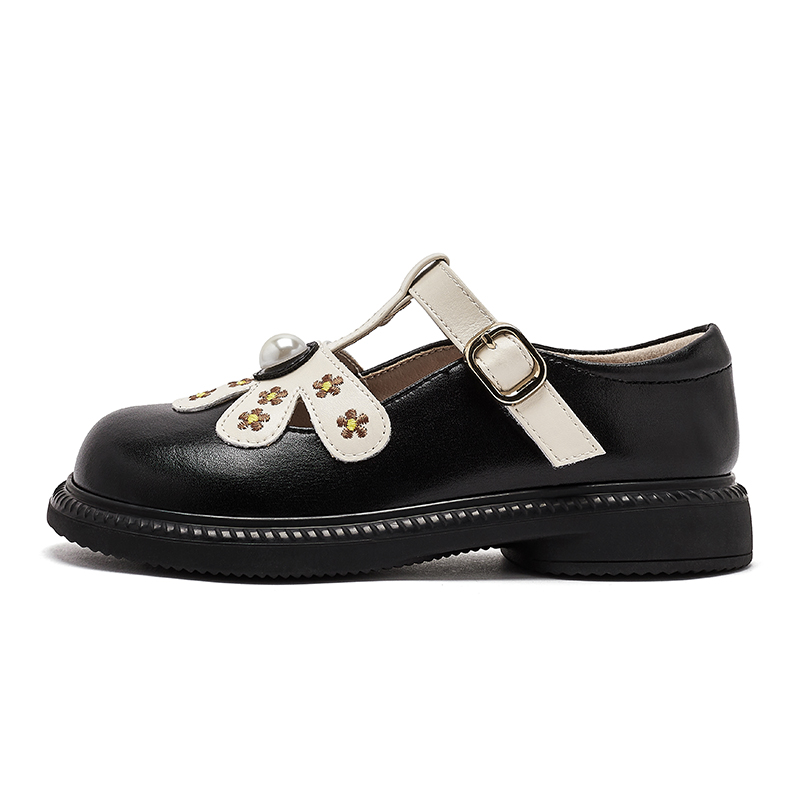 Легкие амортизирующие детские кожаные туфли для детей HOBIBEAR, черный
Легкие амортизирующие детские кожаные туфли для детей HOBIBEAR, черный