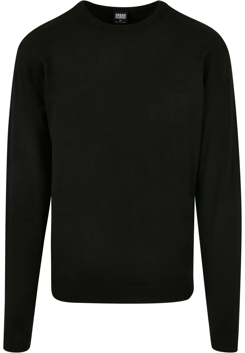 Свитер с круглым вырезом URBAN CLASSICS "URBAN Classics Men's Eco Mix Sweater", черный 
Свитер с круглым вырезом URBAN CLASSICS "URBAN Classics Men's Eco Mix Sweater", черный